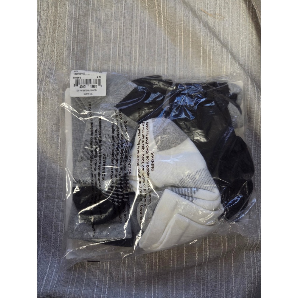 Tommie Copper Womens 4-Pack Performance Compression Over the Calf Socks 7-9.5